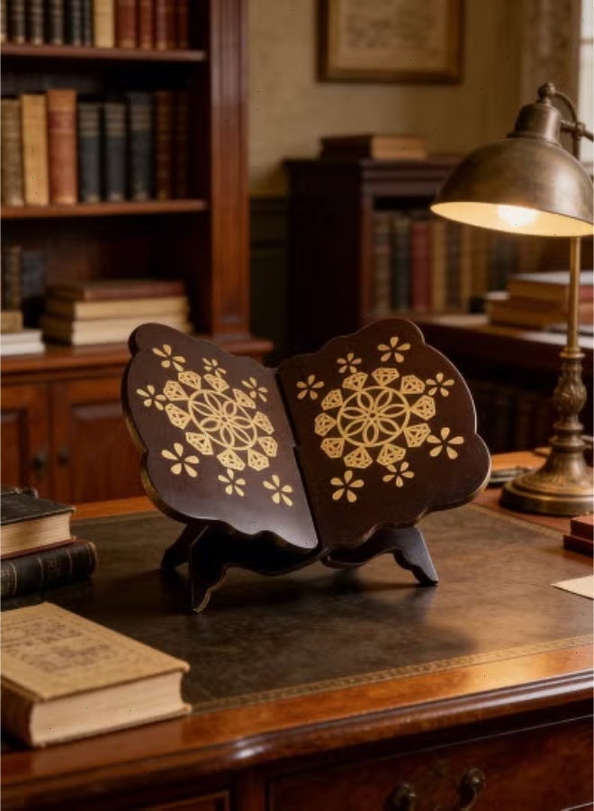 Quran Holder Stand - Premium Ramadan Display Holder, Wooden Book Stand For Reading & Worship Space Organization - Image 5